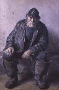 Michael Ancher Skagen Fisherman Sweden oil painting artist